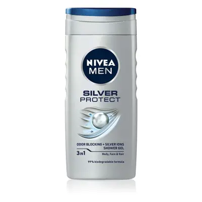 Nivea Men Silver Protect gel doccia per uomo