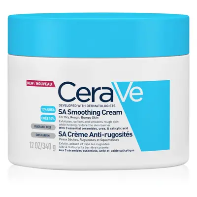 CeraVe SA crema idratante emolliente per pelli secche e molto secche