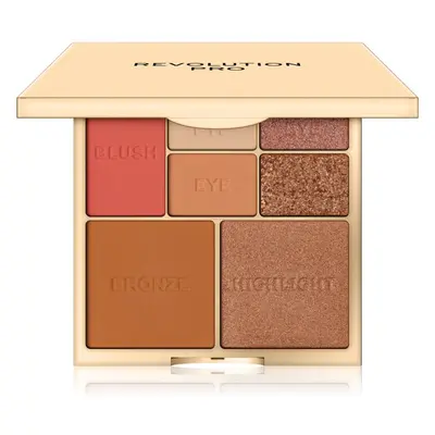 Revolution PRO True Love palette per viso completo colore Medium-Deep