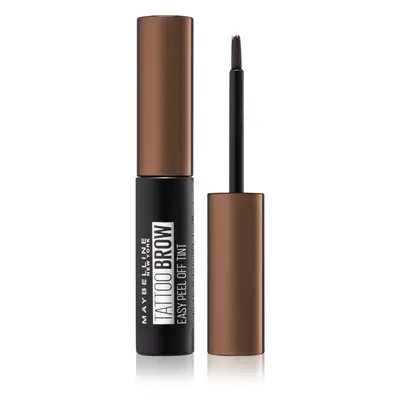 MAYBELLINE NEW YORK Tattoo Brow tinta per sopracciglia semi-permanente in gel colore Black Brown