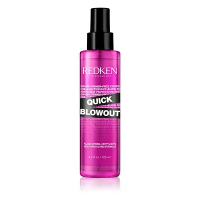 Redken Quick Blowout spray termoprotettivo per piastra e arricciacapelli per un'asciugatura rapi