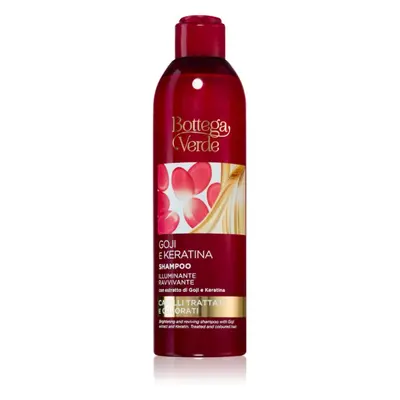 Bottega Verde Goji & Keratin shampoo illuminante per capelli tinti