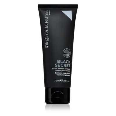 Diego dalla Palma Black Secret Purifying Scrub To Mask maschera detossinante e detergente