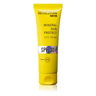 Revolution Skincare Sun Protect Mineral crema protettiva minerale per pelli sensibili SPF