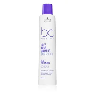 Schwarzkopf Professional BC Bonacure Frizz Away Shampoo shampoo per capelli ribelli e crespi