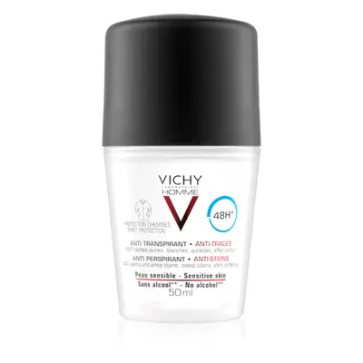 Vichy Homme Deodorant antritraspirante contro le macchie bianche e gialle ore