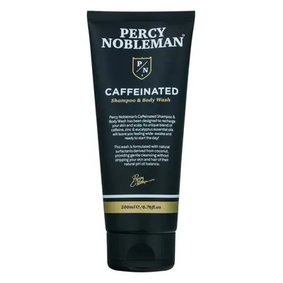 Percy Nobleman Caffeinated shampoo alla caffeina uomo per corpo e capelli