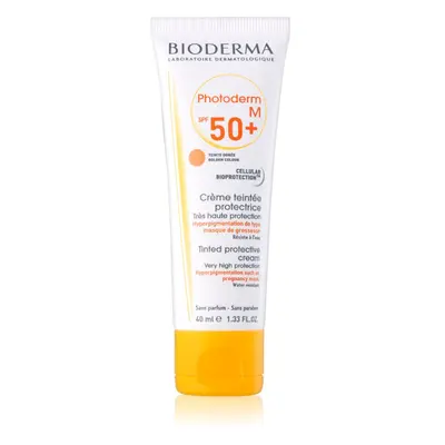 Bioderma Photoderm crema protettiva colorata viso SPF 50+ colore Golden