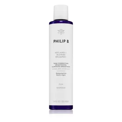 Philip B. Icelandic Blonde shampoo per capelli biondi e grigi