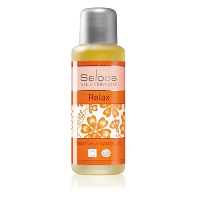 Saloos Bio Body And Massage Oils Relax olio corpo per massaggi