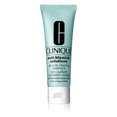 Clinique Anti-Blemish Solutions™ All-Over Clearing Treatment crema idratante per pelli problemat