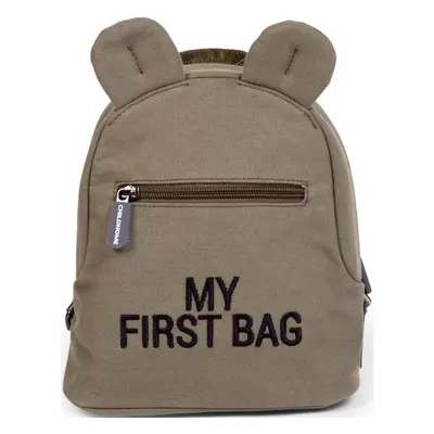 Childhome My First Bag Canvas Khaki zaino per bambini x x cm