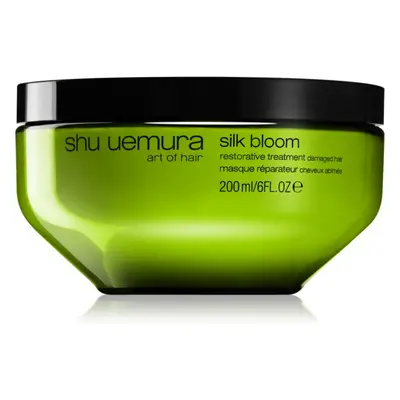 Shu Uemura Silk Bloom maschera rigenerante e riparatrice per capelli rovinati