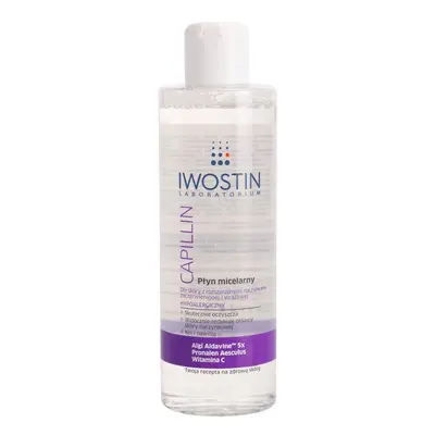 Iwostin Capillin acqua micellare detergente per pelli sensibili con tendenza all'arrossamento