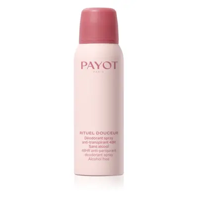 Payot Rituel Douceur 48HR Anti-Perspirant Deodorant Spray Alcohol Free deodorante antitraspirant