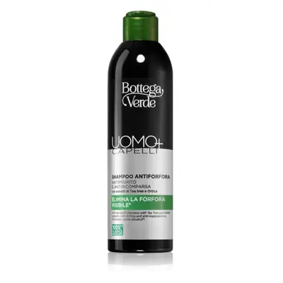 Bottega Verde Man+ shampoo antiforfora per cuoi capelluti secchi con prurito