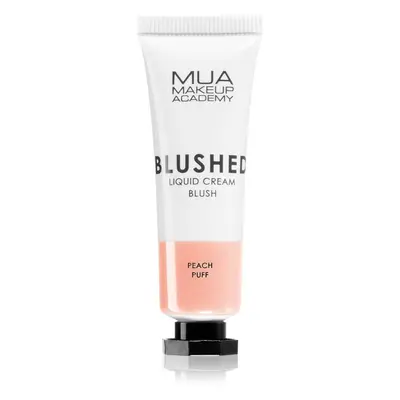 MUA Makeup Academy Blushed Liquid Blusher blush liquido colore Dusky Rose