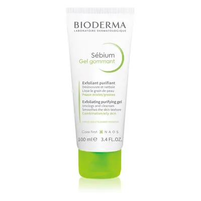 Bioderma Sébium Exfoliating Purifying Gel scrub detergente per pelli grasse e miste