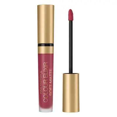 Max Factor Colour Elixir Soft Matte rossetto liquido lunga tenuta colore Crushed Ruby