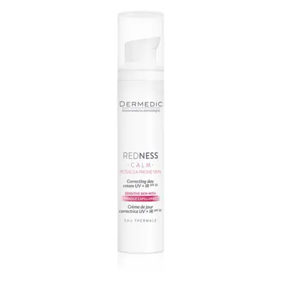 Dermedic Redness Calm crema correttore per pelli sensibili e arrossate SPF