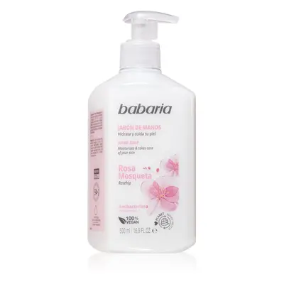 Babaria Rosa Mosqueta sapone liquido per le mani