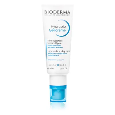 Bioderma Hydrabio Gel-Crème crema-gel idratante leggera per pelli sensibili normali e miste