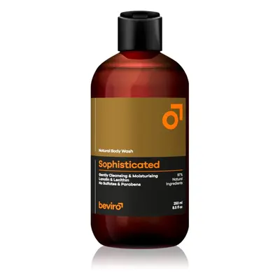 Beviro Natural Body Wash Sophisticated gel doccia per uomo