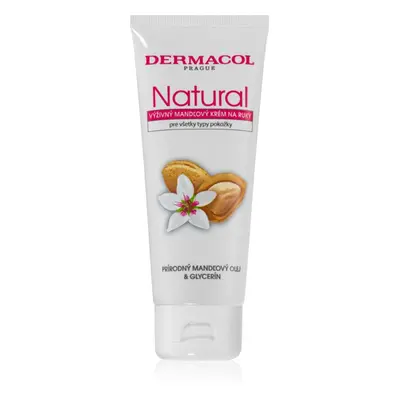 Dermacol Natural crema nutriente alla mandorla per mani e unghie