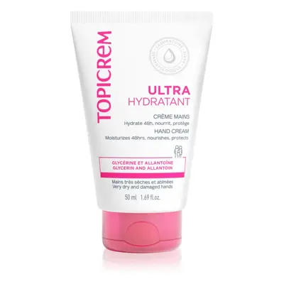 Topicrem UH BODY Ultra-Moisturizing Hand Cream crema mani idratante per pelli secche e screpolat