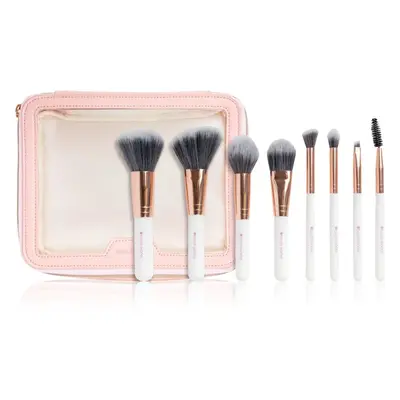 Brushworks Exclusive Makeup Brush and Bag Set kit di mini pennelli