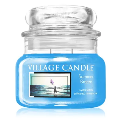 Village Candle Summer Breeze candela profumata (Glass Lid)