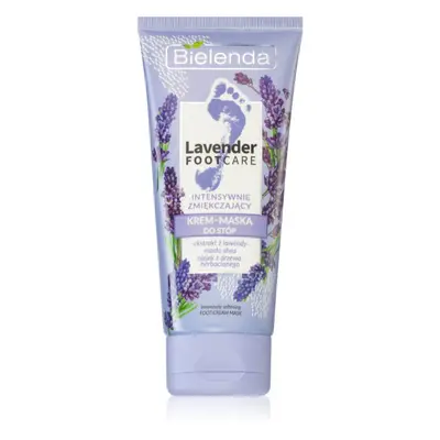 Bielenda Lavender Foot Care maschera in crema per le gambe