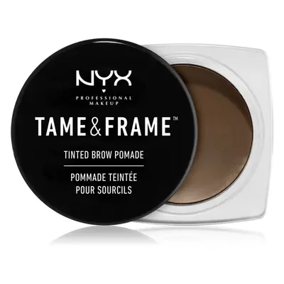 NYX Professional Makeup Tame & Frame Brow pomata per sopracciglia colore Black