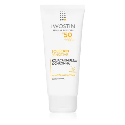 Iwostin Solecrin emulsione protettiva per pelli sensibili con tendenza agli arrossamenti SPF