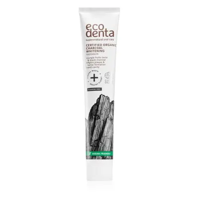 Ecodenta Certified Organic Charcoal whitening dentifricio sbiancante con carbone attivo