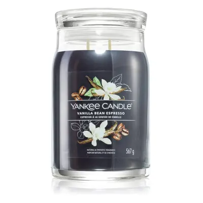 Yankee Candle Vanilla Bean Espresso candela profumata Signature