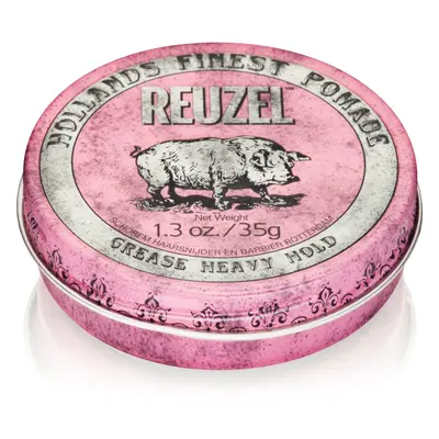 Reuzel Hollands Finest Pomade Grease pomata per capelli fissaggio forte