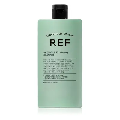 REF Weightless Volume Shampoo shampoo per capelli fini e mosci per il volume a partire dalle rad