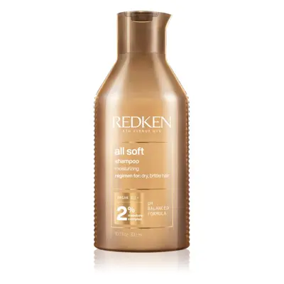 Redken All Soft shampoo nutriente per capelli secchi e fragili