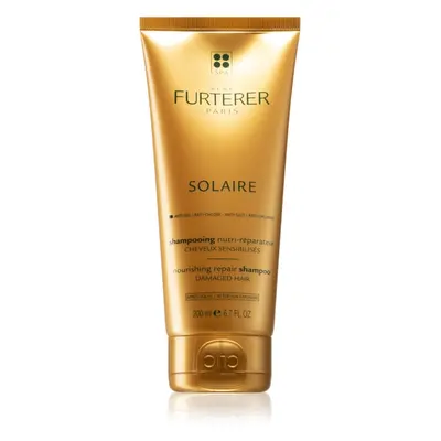 René Furterer Solaire shampoo nutriente per capelli affaticati da cloro, sole e acqua salata