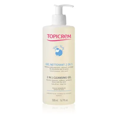 Topicrem BABY My 1st Cleansing Gel 2in1 gel detergente per corpo e capelli per neonati