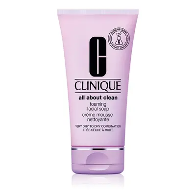 Clinique Foaming Sonic Facial Soap sapone-mousse in crema per pelli secche e miste