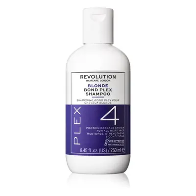 Revolution Haircare Plex Blonde No.4 Bond Shampoo shampoo nutriente intenso per capelli rovinati