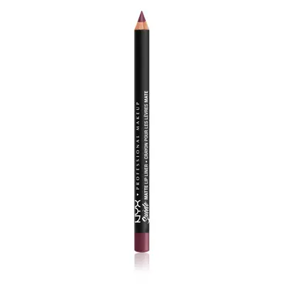 NYX Professional Makeup Suede Matte Lip Liner matita labbra matte colore Cherry Skies