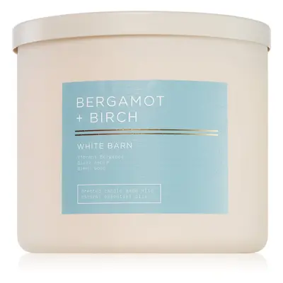 Bath & Body Works Bergamot + Birch candela profumata