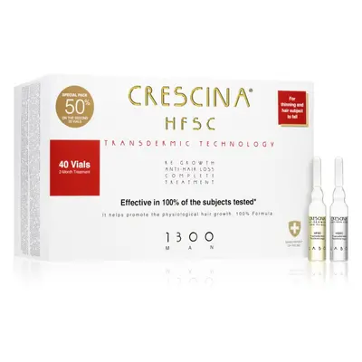 Crescina Transdermic Re-Growth and Anti-Hair Loss Trattamento per la crescita contro la perdita 