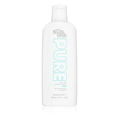 Bondi Sands Pure Self Tan Foaming Water Dark mousse autoabbronzante effetto idratante