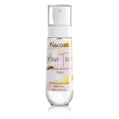 Nacomi Glow Toner lozione tonica illuminante con AHA Acids