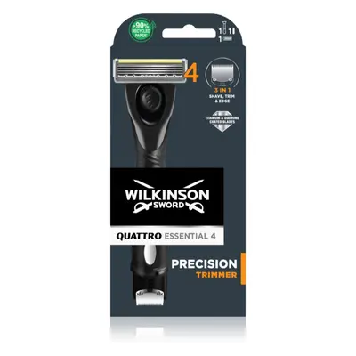 Wilkinson Sword Quattro Precision Trimmer rasoio + lame di ricambio