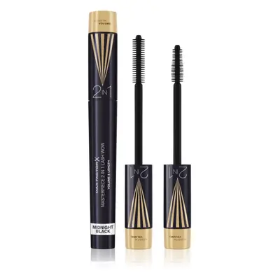 Max Factor Masterpiece Lash Wow mascara per ciglia curve e voluminose in colore Midnight Black